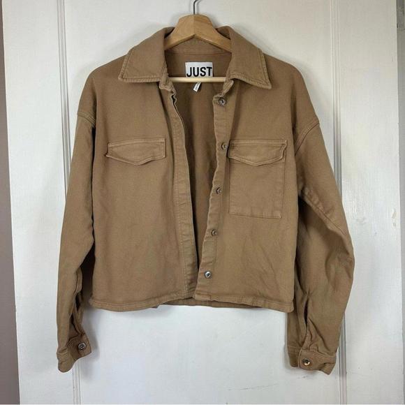 Just Female Mathilde Utility Shirt Jacket - Small - Picture 3 of 8